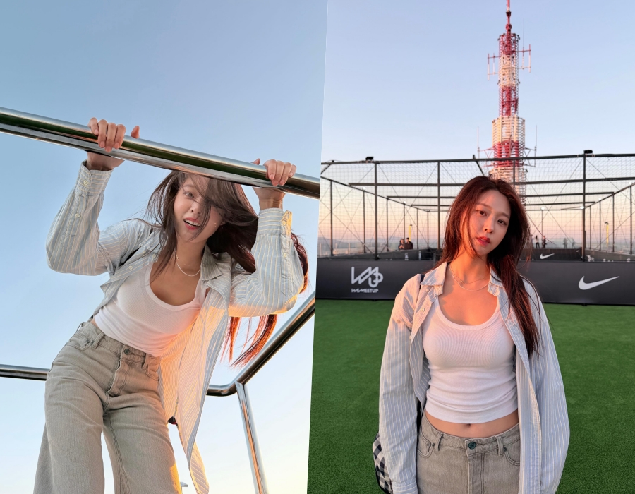 설현, 원조 입간판 여신 다운 비현실적 몸매…민소매 톱에 드러난 완벽 S라인