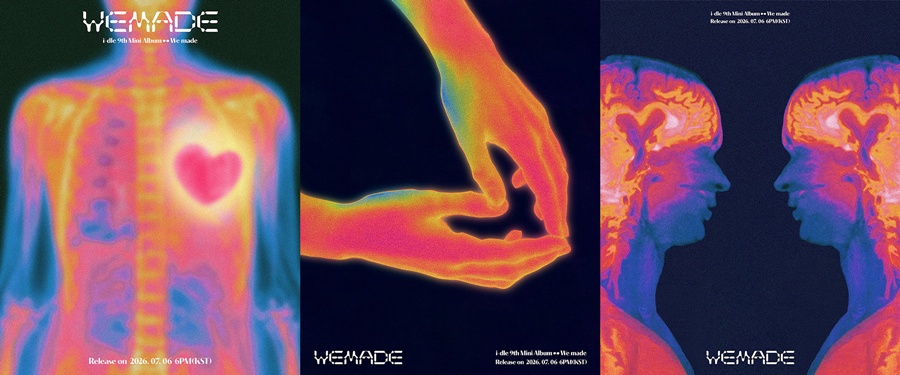 아이들, 열화상·X-ray 파격 티저 공개…7월 6일 'We made'로 컴백