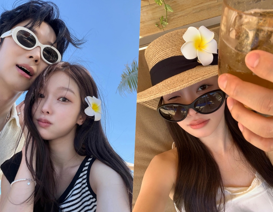 박지현, '♥정원규'와 목격담 루머 반박 후 발리 커플 여행…수영장에서 '쏘핫'