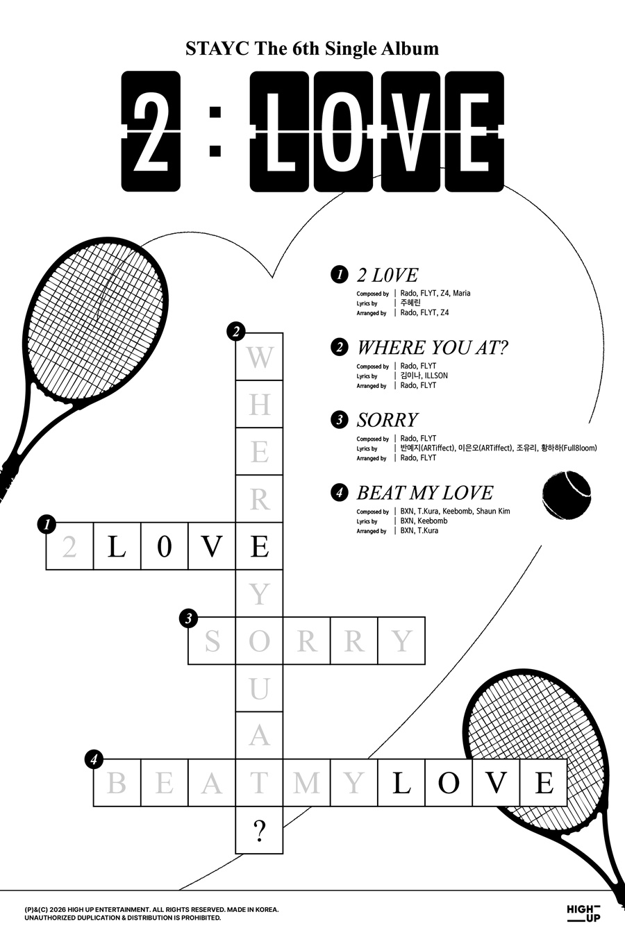 �����̾�, ���ο� é�� �� �� �̱� '2:LOVE'��û���� ���Ӽ� ����