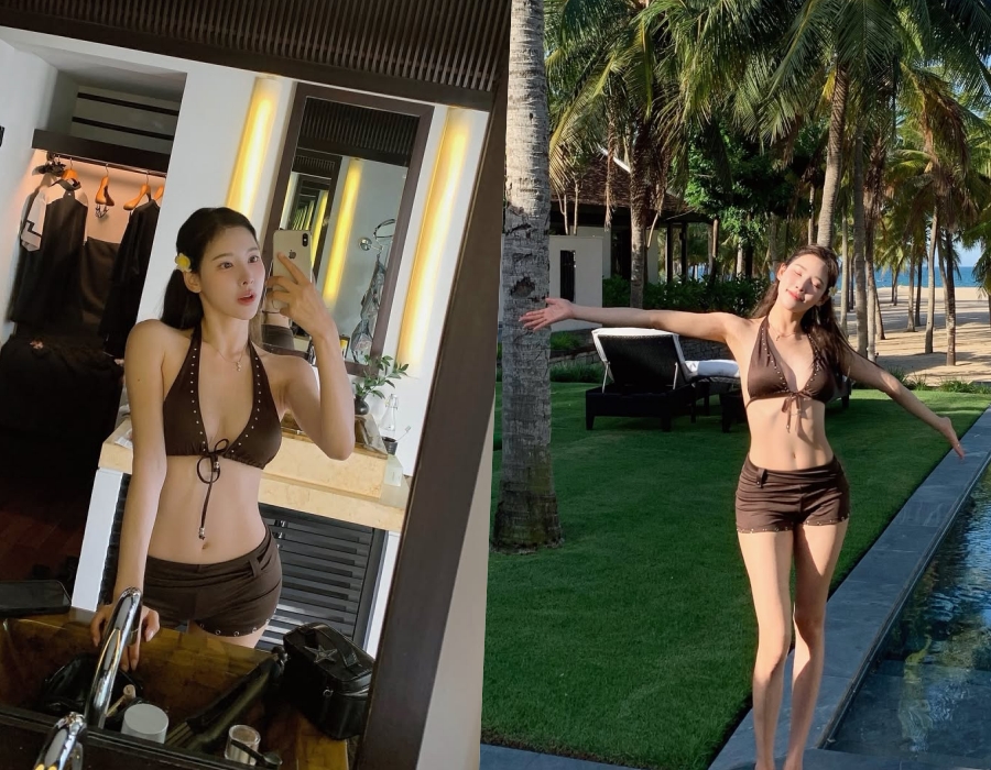 이나연, ♥남희두와 해외 여행 포착…청순 글래머 돋보이는 비키니 자태 공개