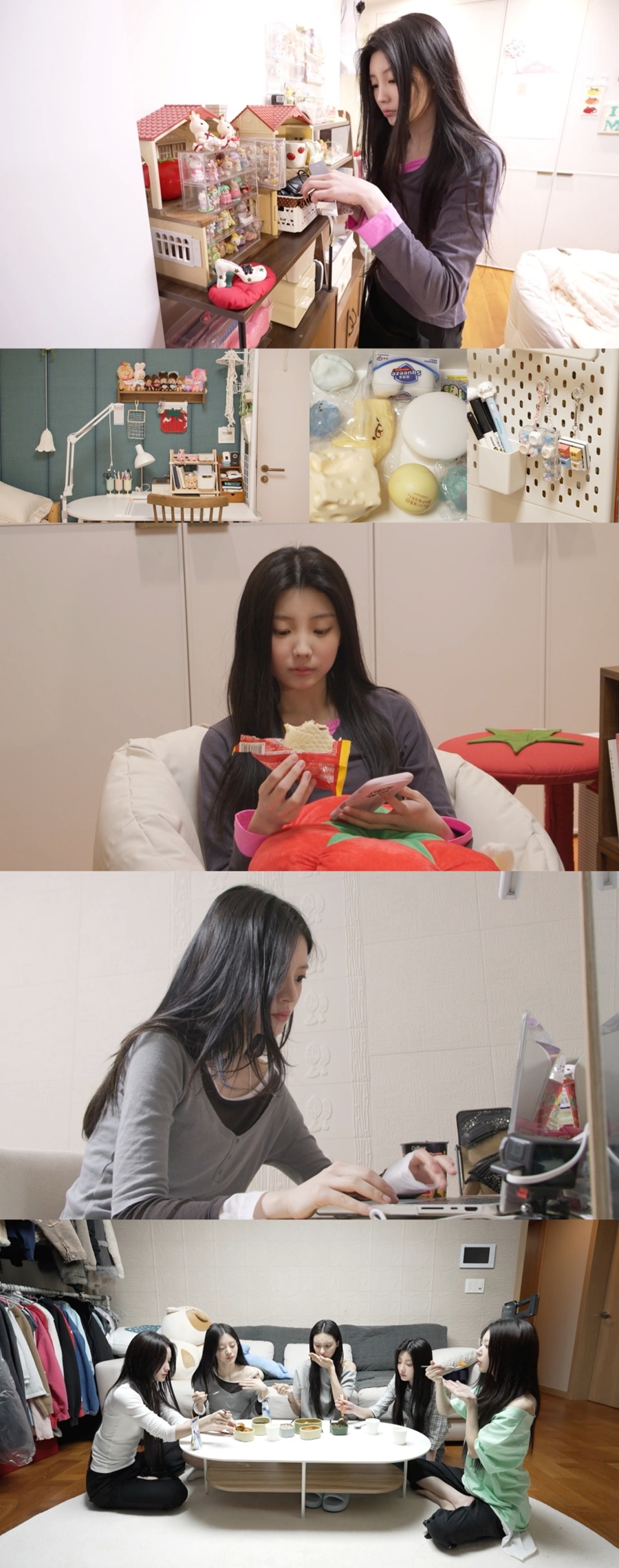 아일릿, 두 개 층으로 나눠 사는 숙소 생활 최초 공개…각방 생활 중 (전참시)