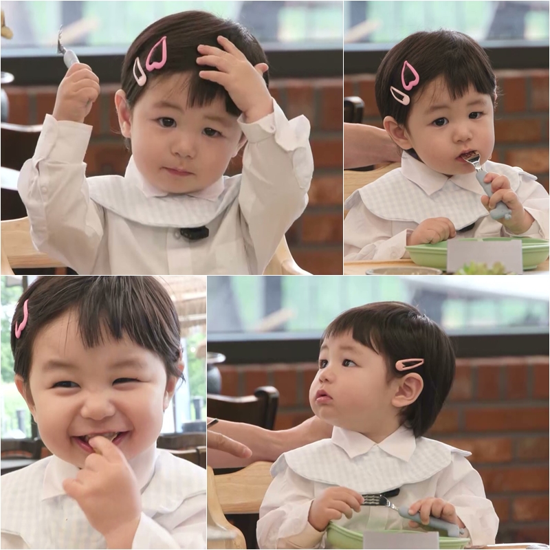 '심형탁 子' 하루, 장어 위한 폭풍 애교…김종민 