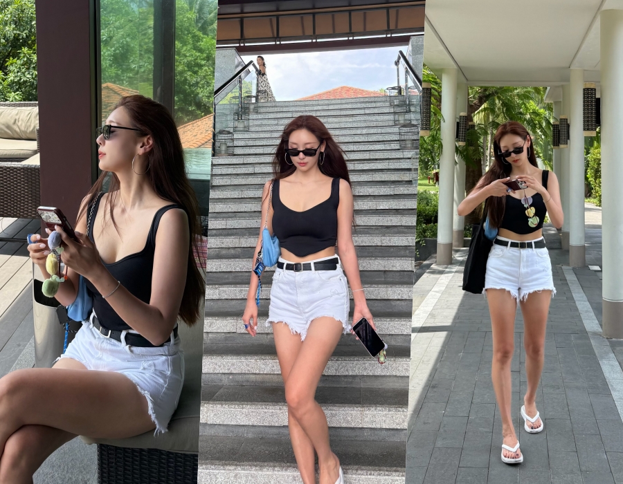 박지영 아나운서, 여름 휴가 즐기는 핫한 비주얼…172cm·54kg의 압도적 아우라