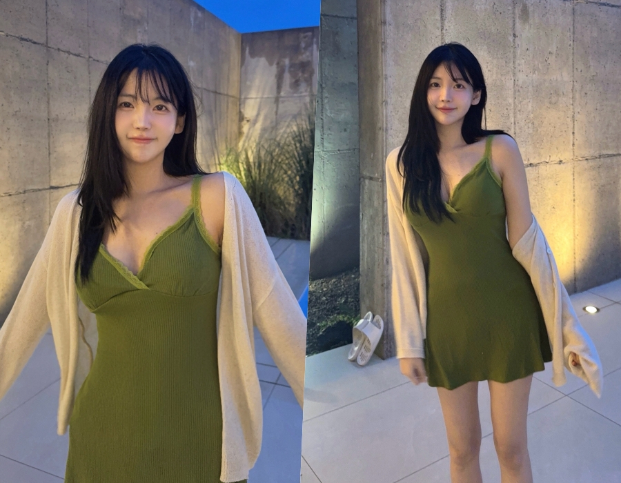 레이나, 37세 맞아? 베이비 페이스에 반전 글래머…여름이 퍼컬